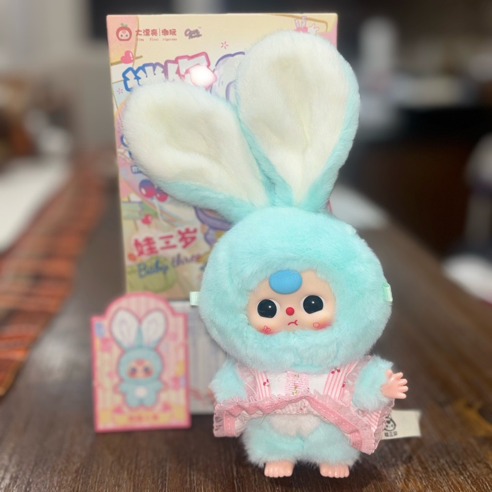 Baby Three Miniature Bunny